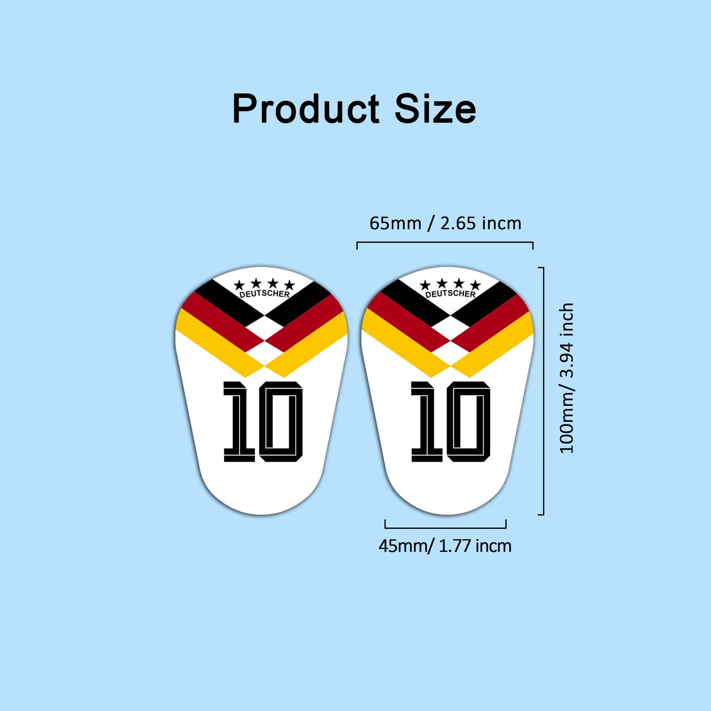 FIFA World Cup 26, Germany National,Custom Football Shin Guards,Mini Shin Pads,Football Gift