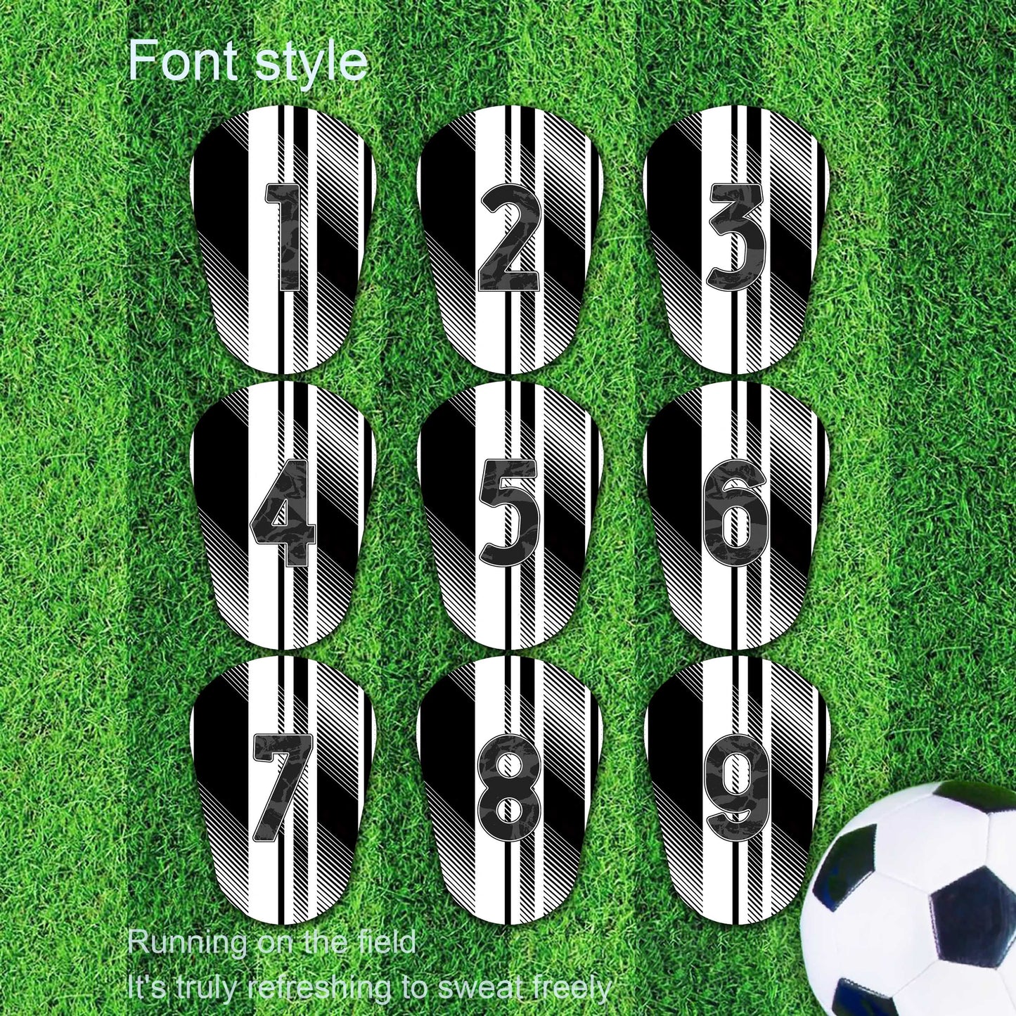 Serie A,Juventus F.C.,Custom Football Shin Guards,Mini Shin Pads,Football Gift