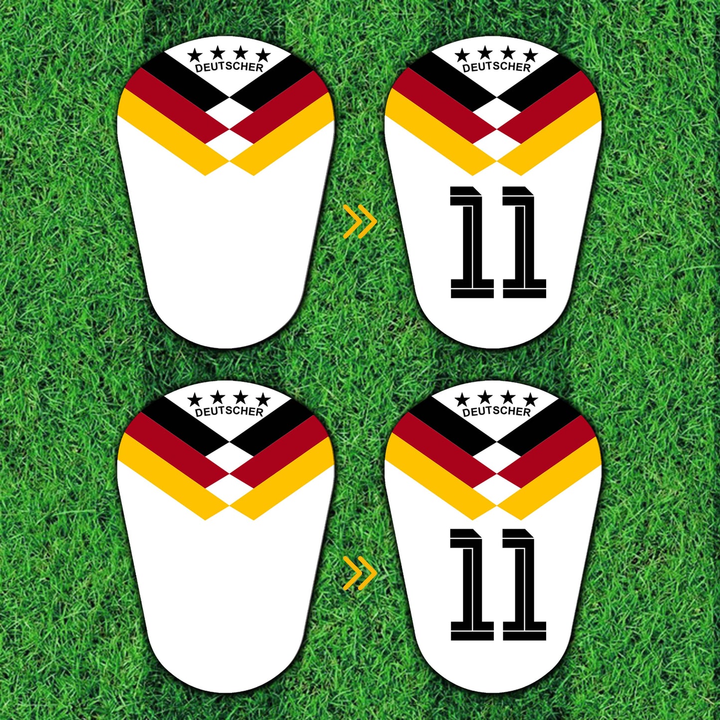 FIFA World Cup 26, Germany National,Custom Football Shin Guards,Mini Shin Pads,Football Gift