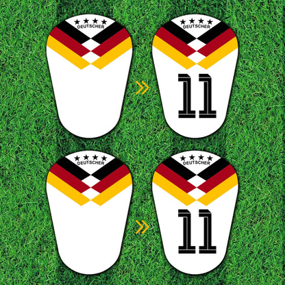 FIFA World Cup 26, Germany National,Custom Football Shin Guards,Mini Shin Pads,Football Gift