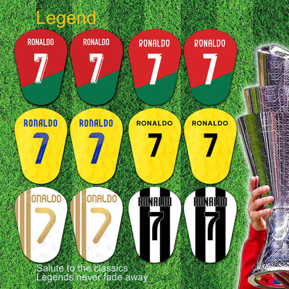 Cristiano Ronaldo,CR7,Custom Football Shin Guards,Mini Shin Pads,Football Gift