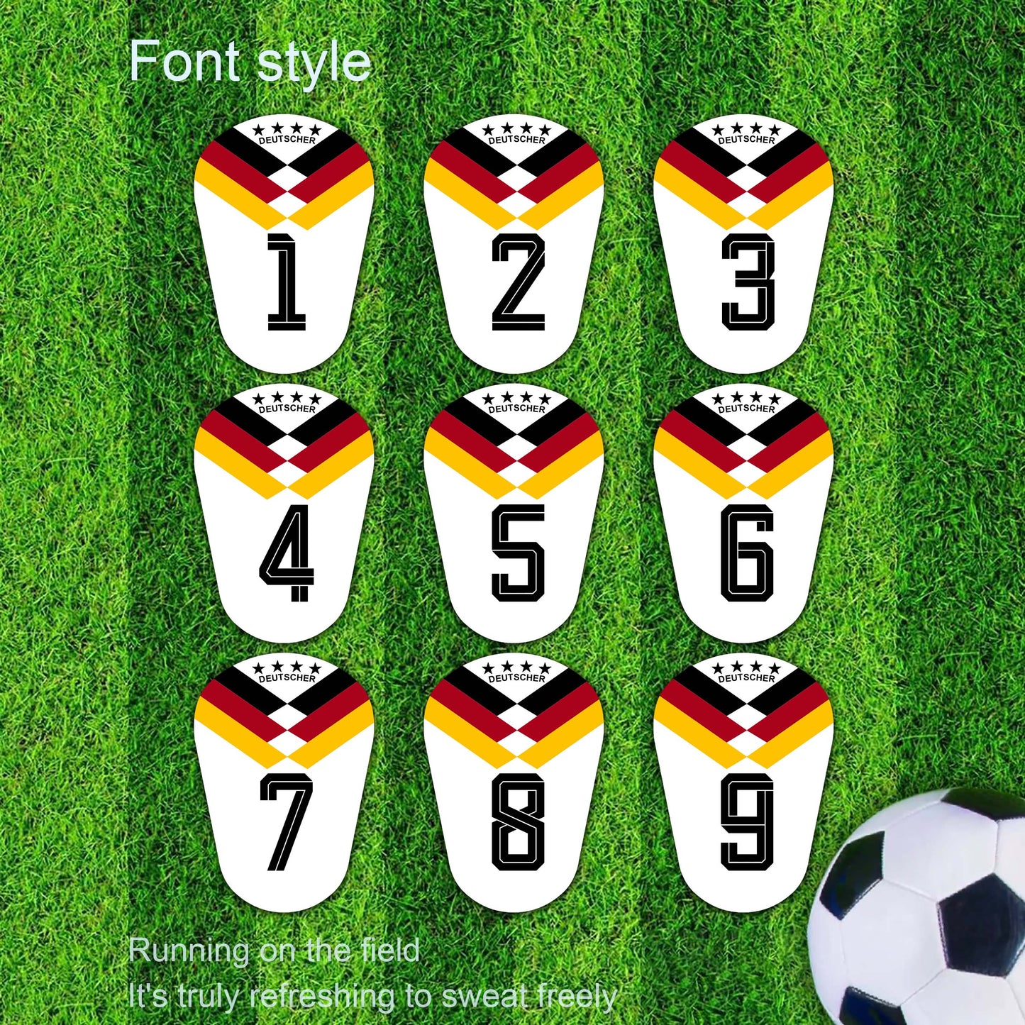 FIFA World Cup 26, Germany National,Custom Football Shin Guards,Mini Shin Pads,Football Gift