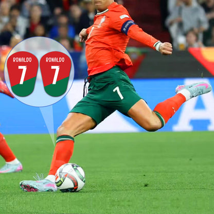 Cristiano Ronaldo,CR7,Custom Football Shin Guards,Mini Shin Pads,Football Gift