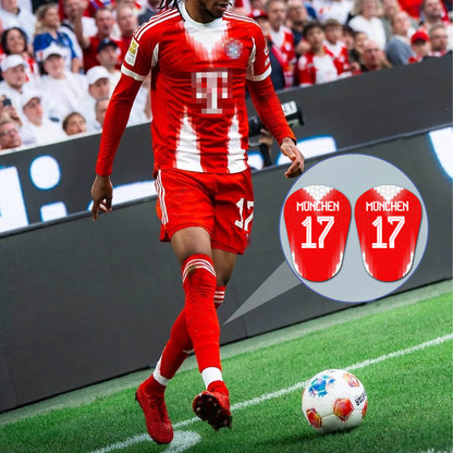 Bundesliga,FC Bayern München,Custom Football Shin Guards,Mini Shin Pads,Football Gift