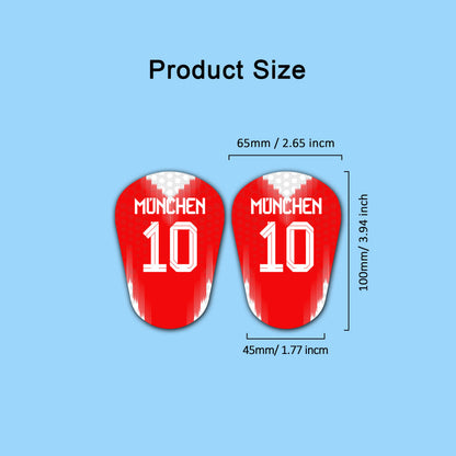 Bundesliga,FC Bayern München,Custom Football Shin Guards,Mini Shin Pads,Football Gift