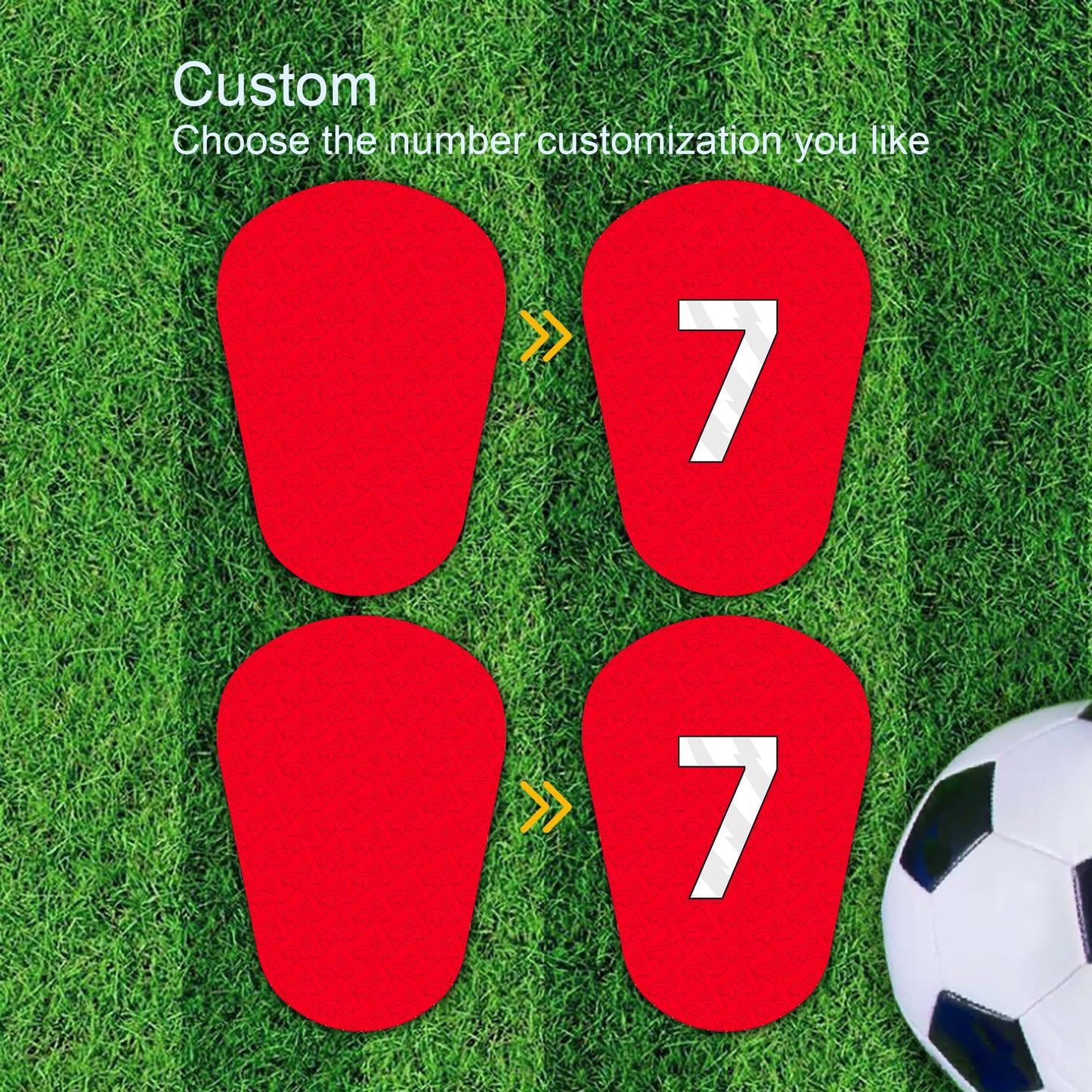 Premier League，Arsenal F.C.，Custom Football Shin Guards,Mini Shin Pads,Football Gift