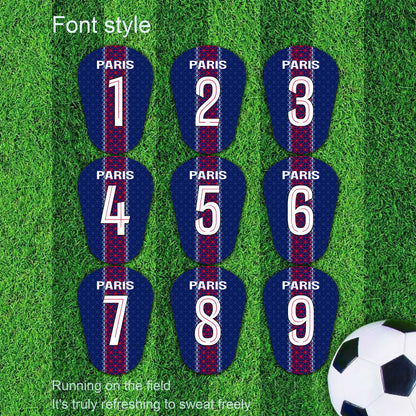 Ligue 1,Paris Saint-Germain F.C.,PSG,Custom Football Shin Guards,Mini Shin Pads,Football Gift