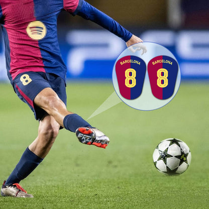 LaLiga，FC Barcelona，Barça，Custom Football Shin Guards,Mini Shin Pads,Football Gift