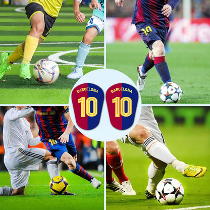 LaLiga，FC Barcelona，Barça，Custom Football Shin Guards,Mini Shin Pads,Football Gift